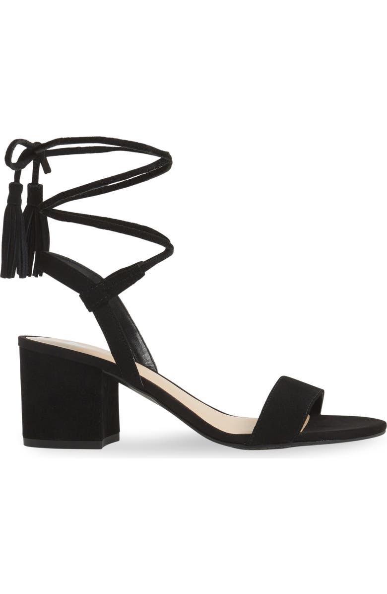 BP. Karla Block Heel Ankle Wrap Sandal, Alternate, color,