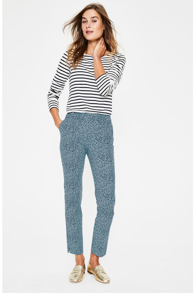 Richmond Ankle Pants, Alternate, color, HERON BLUE CLUSTER SPOT OLD