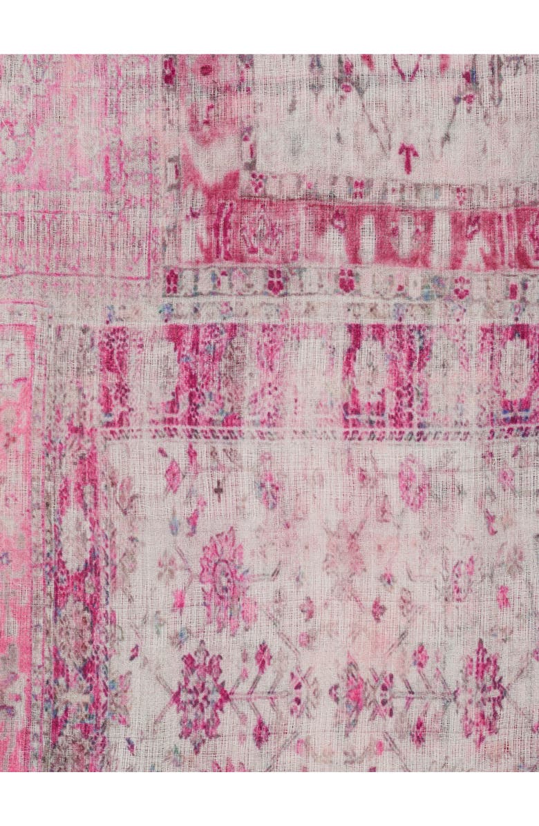 GERARD DAREL Daisy Printed Scarf, Alternate, color, Pink