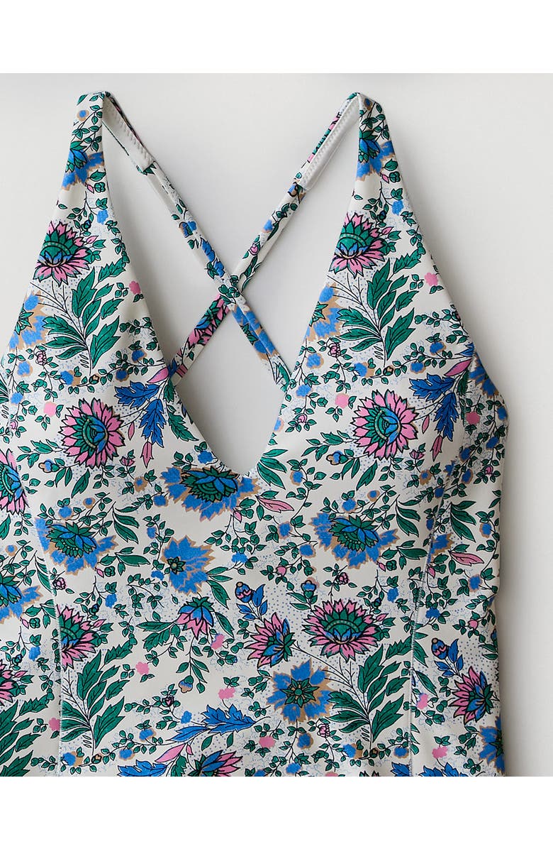 Carve Designs Serenity Compression Tankini, Alternate, color, Cloud Multifloral