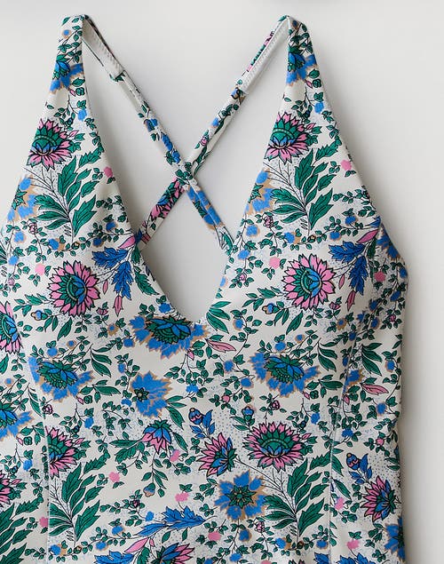 Carve Designs Serenity Compression Tankini In Blue