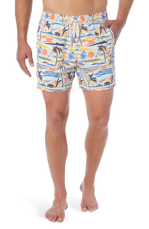 The Bungalow Water Repellent Swim Trunks