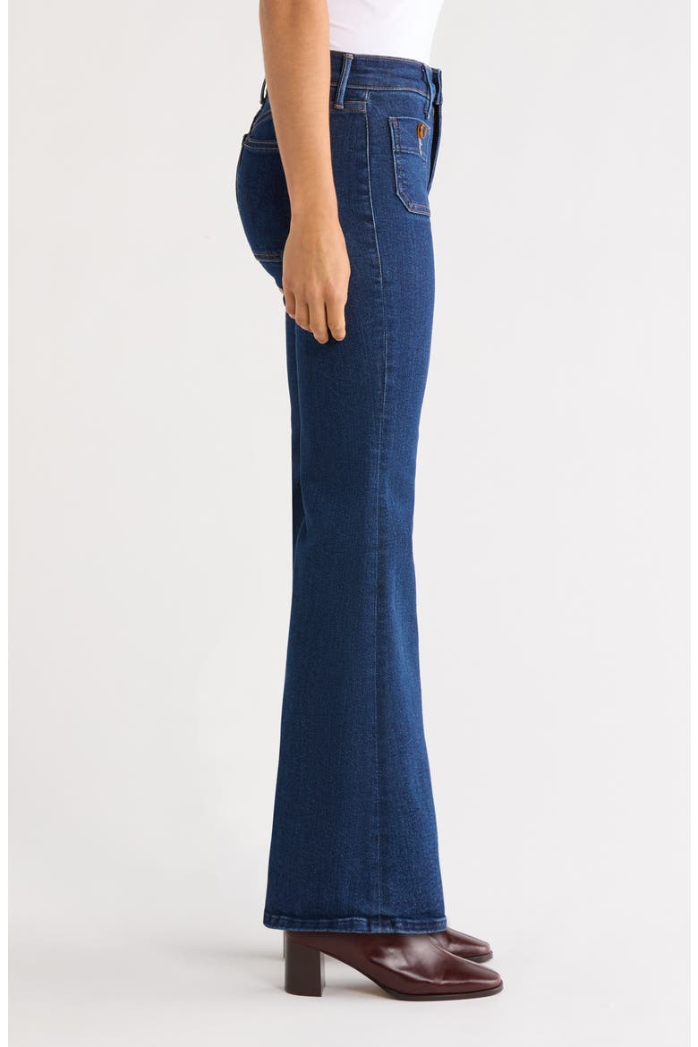 The Patch Pocket Doozy Flare Jeans, Alternate, color, RETROGRADE RODEO