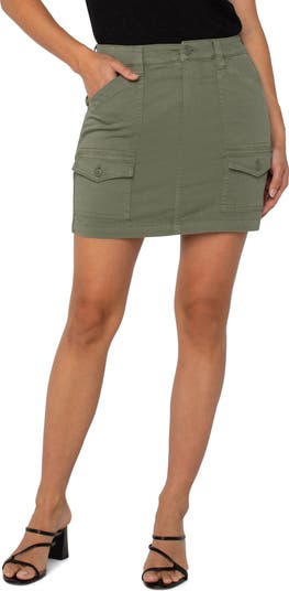 極美品　soor ploom olive skort 4y Olive Skort, Embroidered Denim - Soor Ploom | Hello1234