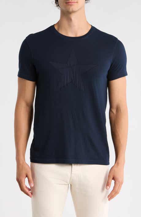 John Varvatos Star Embroidered Cotton T-Shirt
