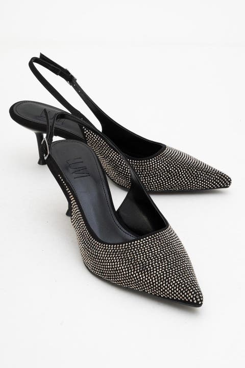 Novs Slingback Pointed Toe Pump (Women)