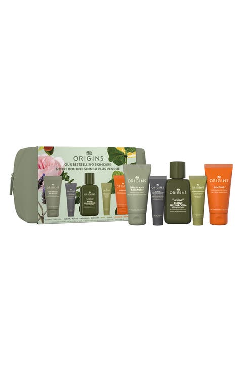 Bestsellers 6-Piece Travel Size Cleansing & Moisturizing Set $73 Value