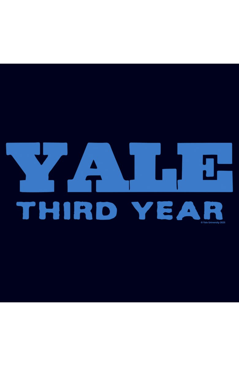 Yale University Men's Yale University Third Year Logo Graphic T-Shirt, Alternate, color, Navy Blue