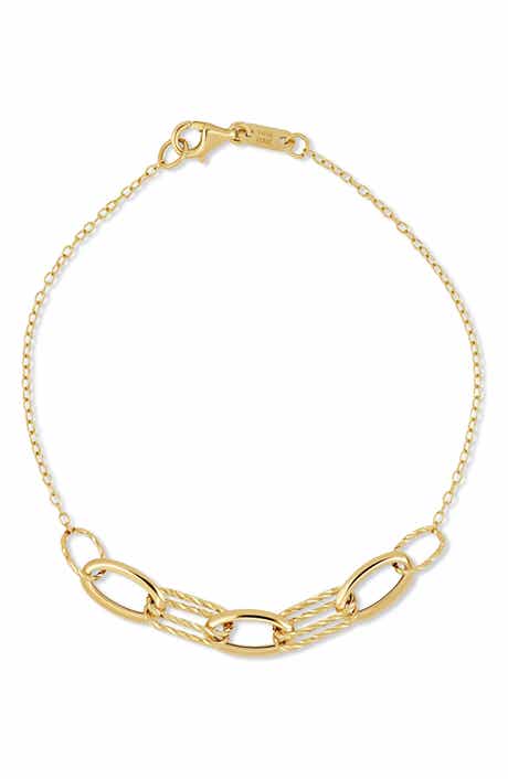 Bony Levy 14K Yellow Gold Oval Link Bracelet