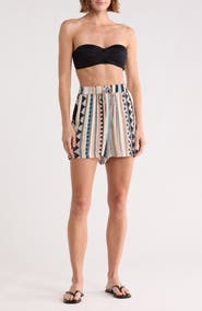 Elan Drawstring Cover-Up Shorts