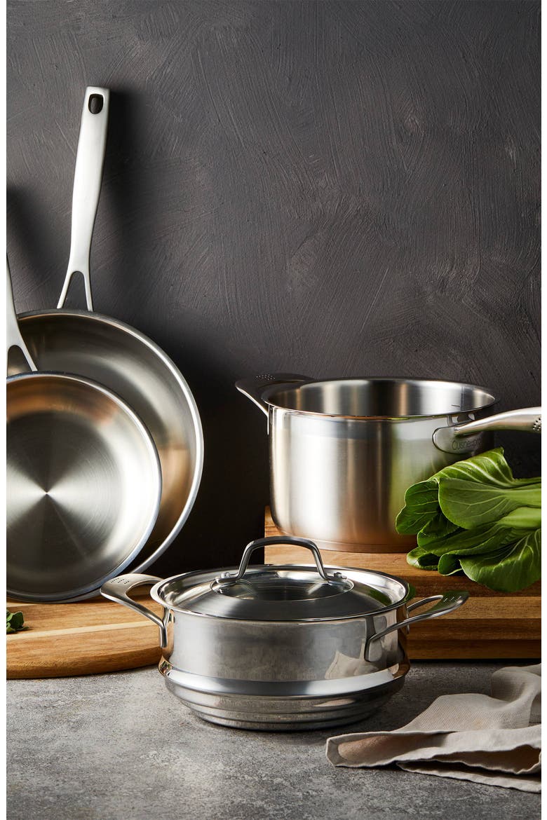 iD3® SS 6-Piece Cookset, Alternate, color, SILVER