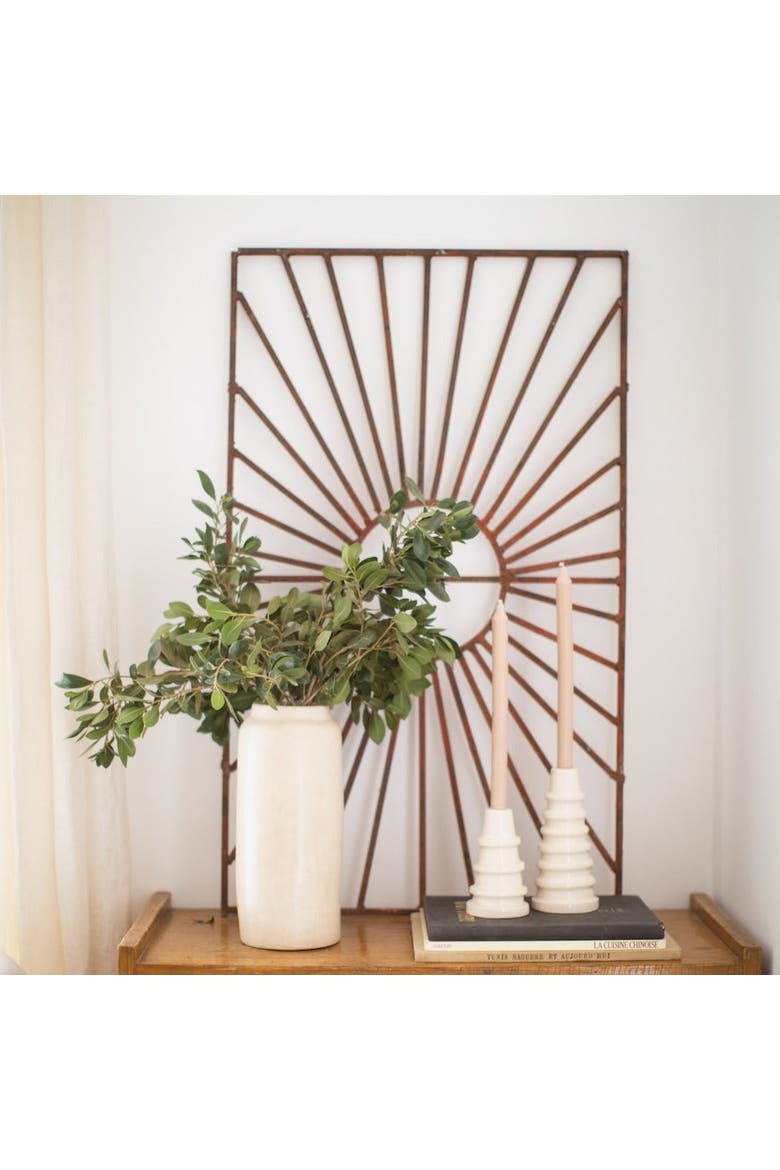 Kasbah Candle Holder + Bud Vase, Main, color, Bone - Medium