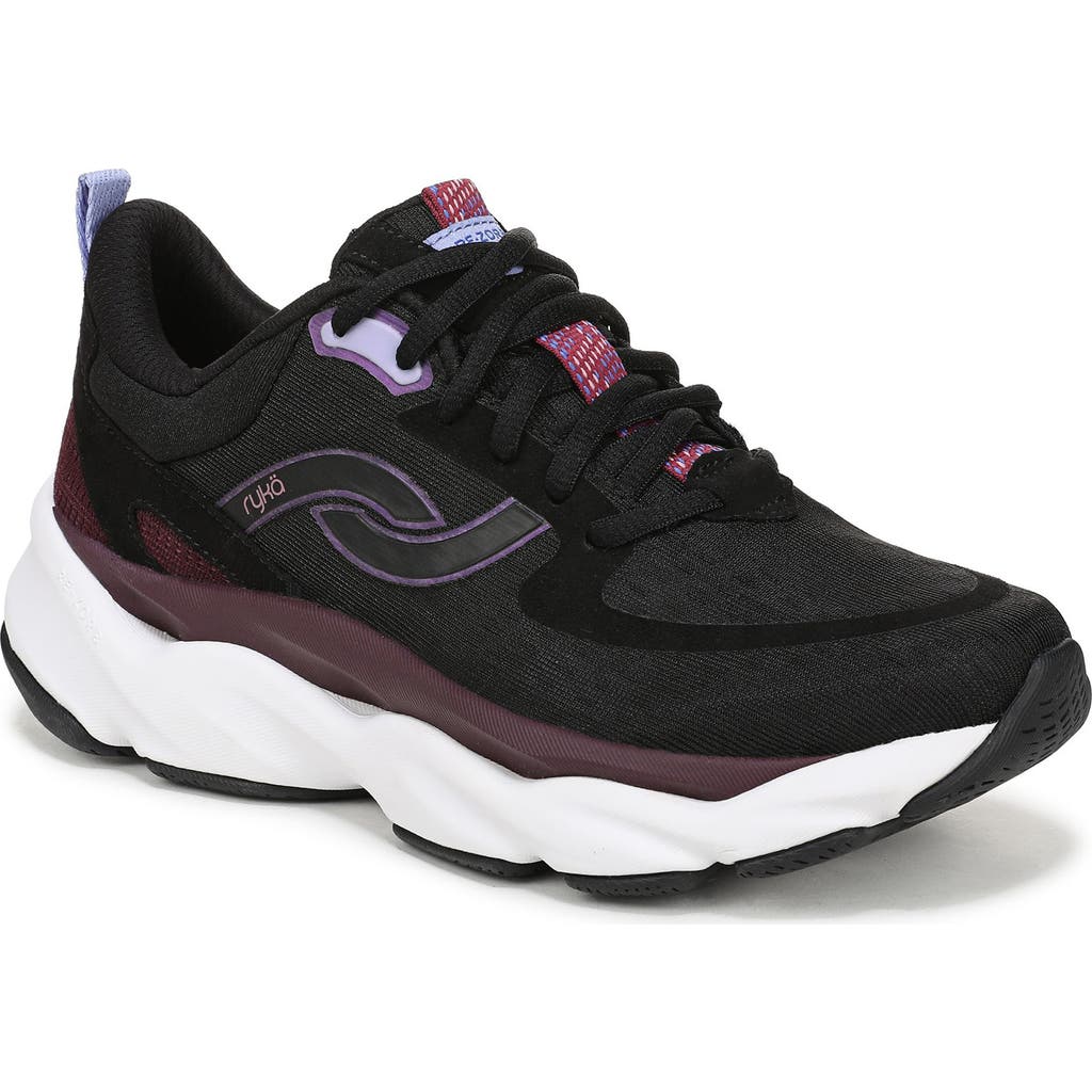Ryka Rykä Rezorb Max Walking Sneaker In Black