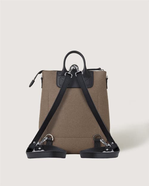 Graf & Lantz Graf Lantz Bedford Merino Wool Midi Backpack In Brown