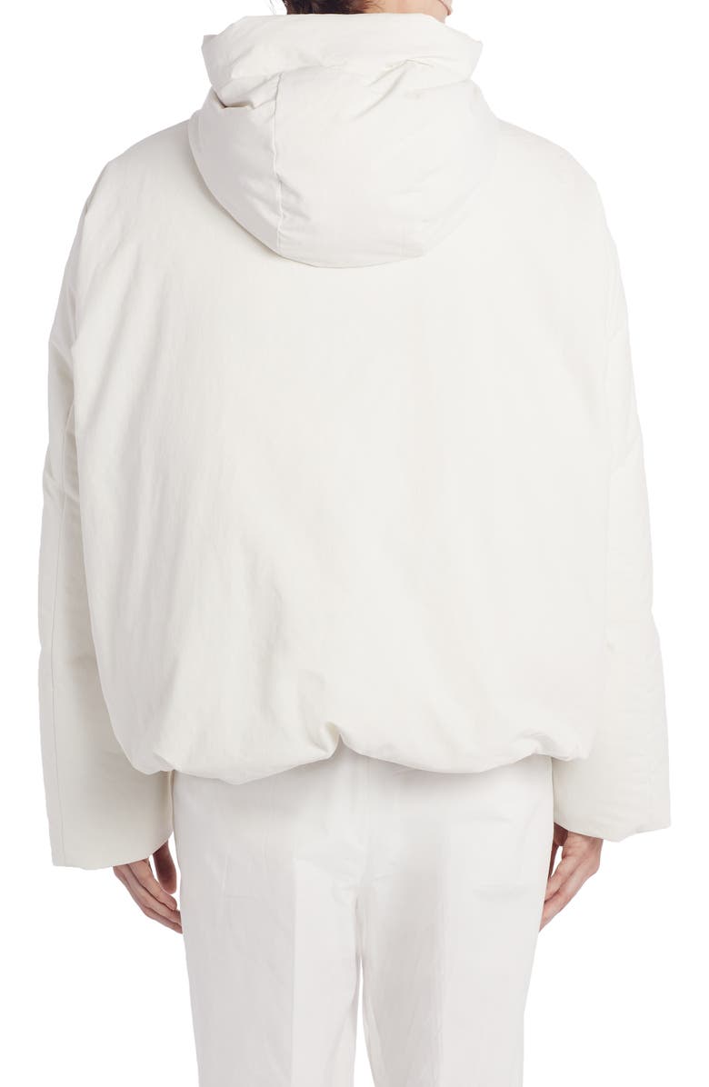 Jil Sander Recycled Down Jacket with Hood, Alternate, color, 