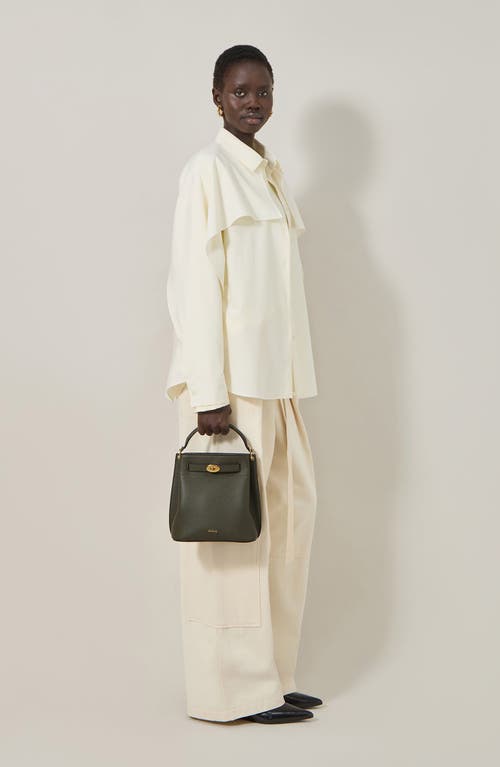 Mulberry Leather Islington Bucket Bag In Black