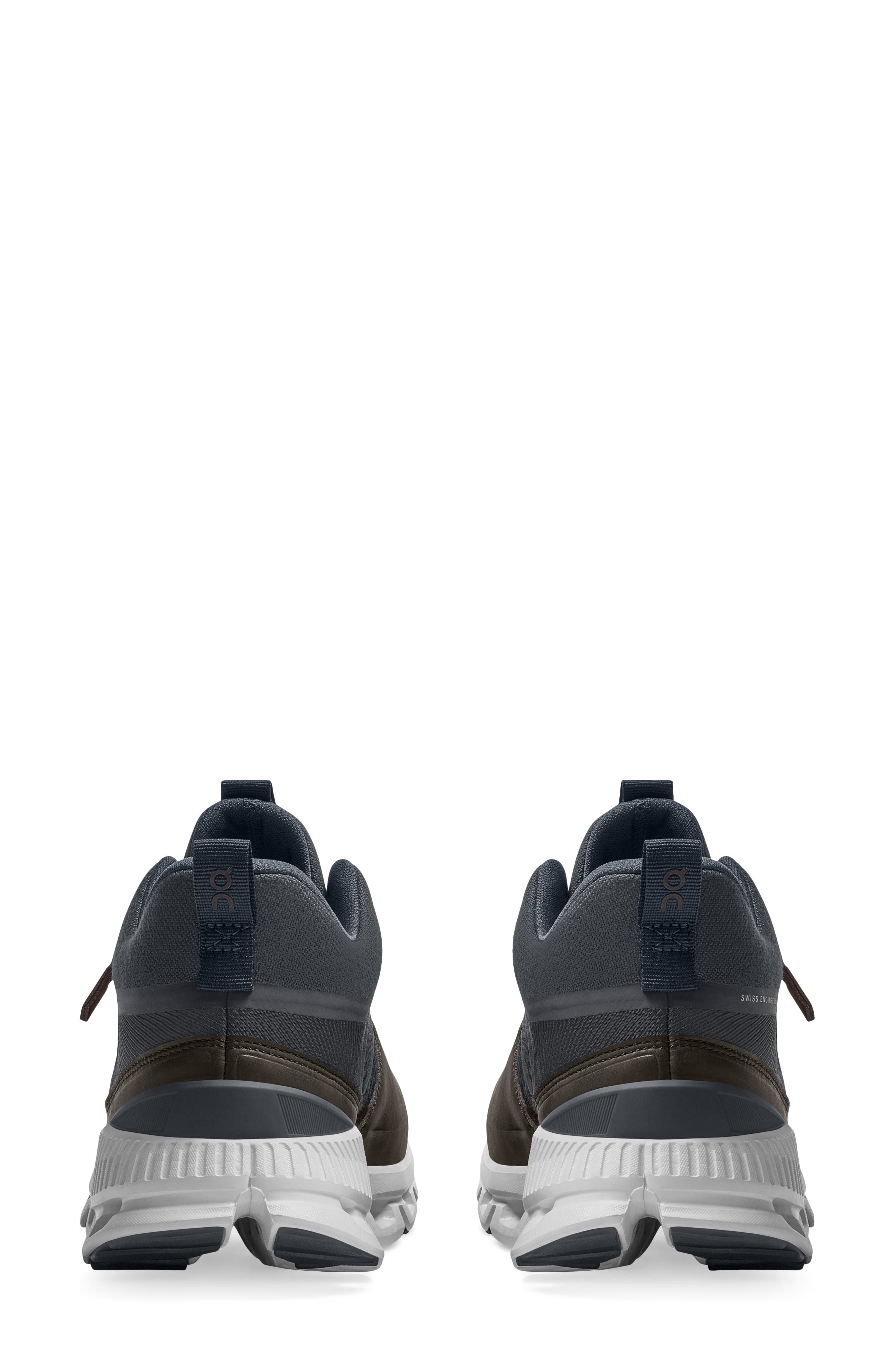 Cloud High Waterproof Sneaker, Alternate, color, INK/ BROWN