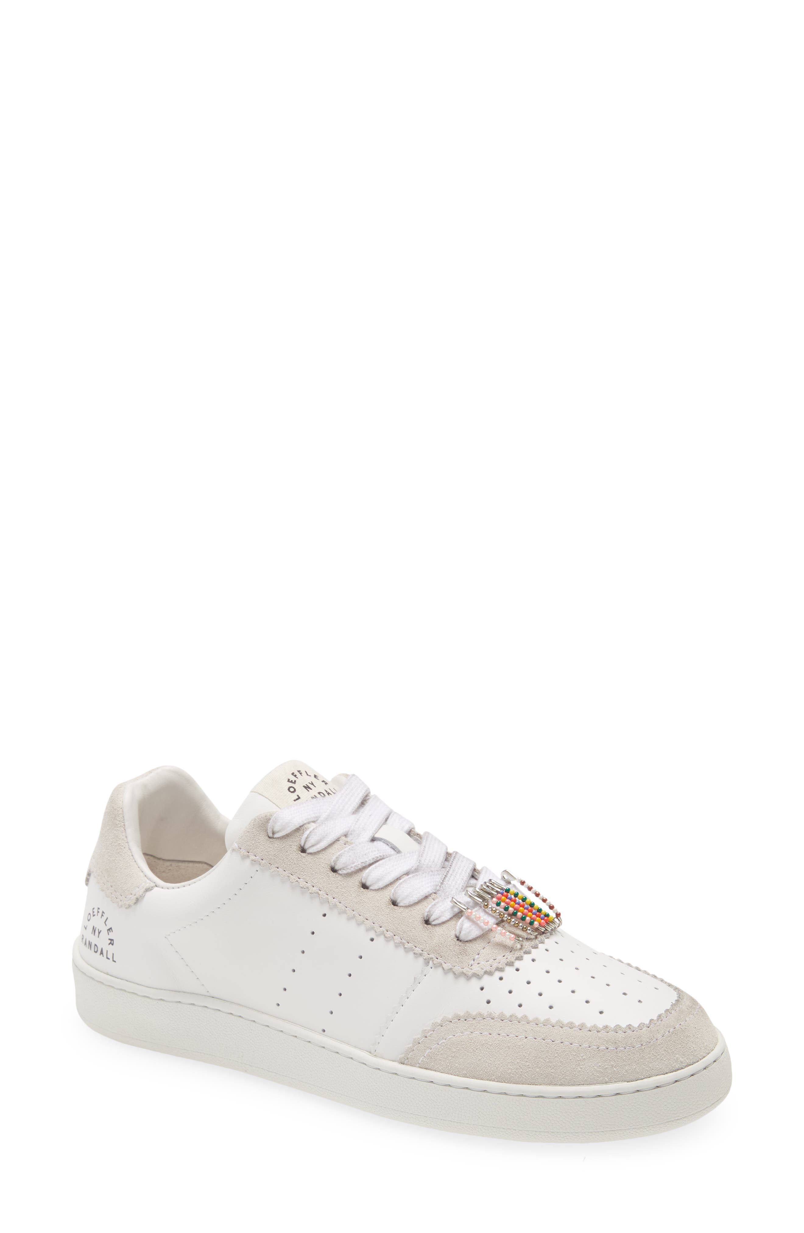 Loeffler Randall Keeley Low Top Sneaker with Charms, Main, color, 