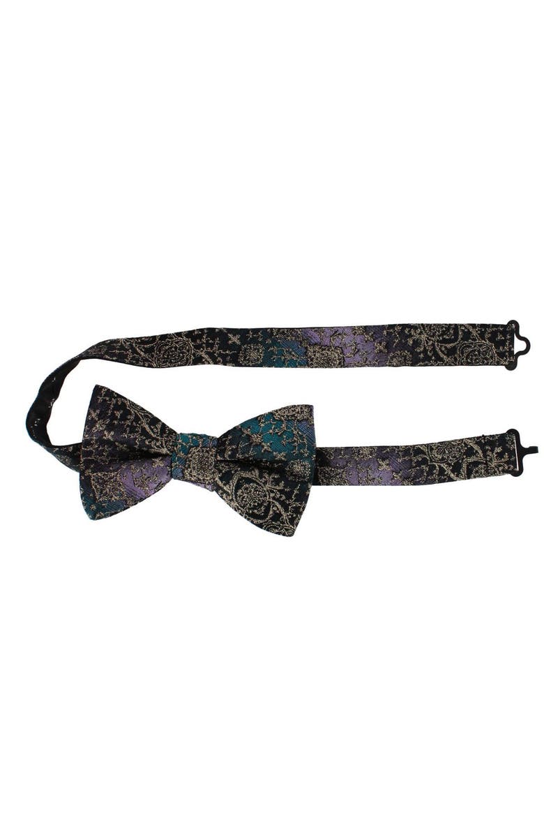 Trafalgar The Spellbound Brocade Novelty Silk Bow Tie, Alternate, color, Multiple