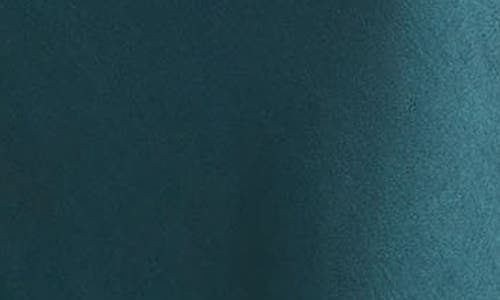 Vince Draped Cowl Neck Cap Sleeve Midi Dress In Green