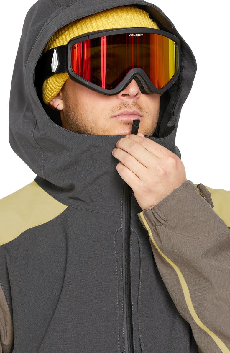 Volcom Brighton Waterproof Anorak, Alternate, color, 