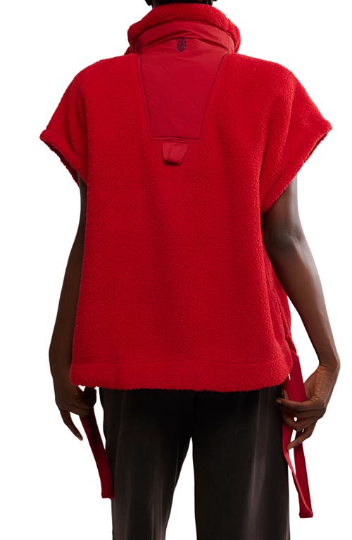 Free People X Fp Movement Scout It Out Vest In Red