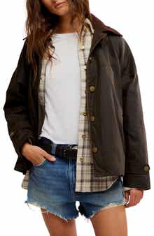 Free People Cori Waxed Cotton Jacket