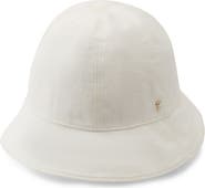 Helen Kaminski Flora Organic Linen Cloche Hat