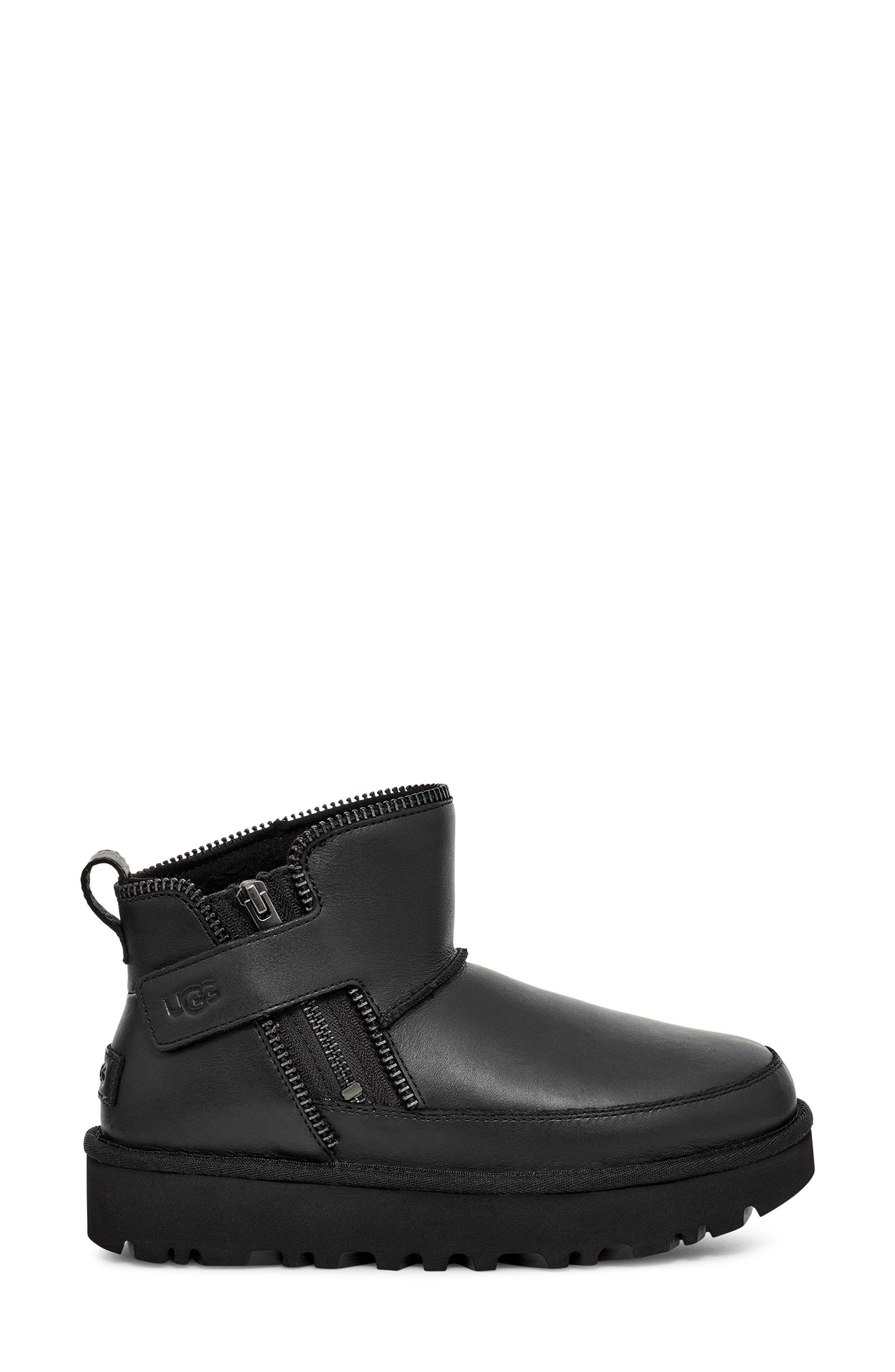 UGG<sup>®</sup> Classic Mini Moto Boot, Alternate, color, 