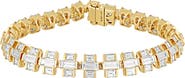 Bony Levy 18K Gold Gatsby Diamond Baguette Tennis Bracelet (Online Trunk Show)