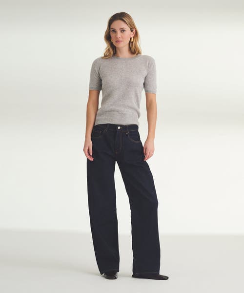 Naadam Lightweight Cashmere Short Sleeve Sweater