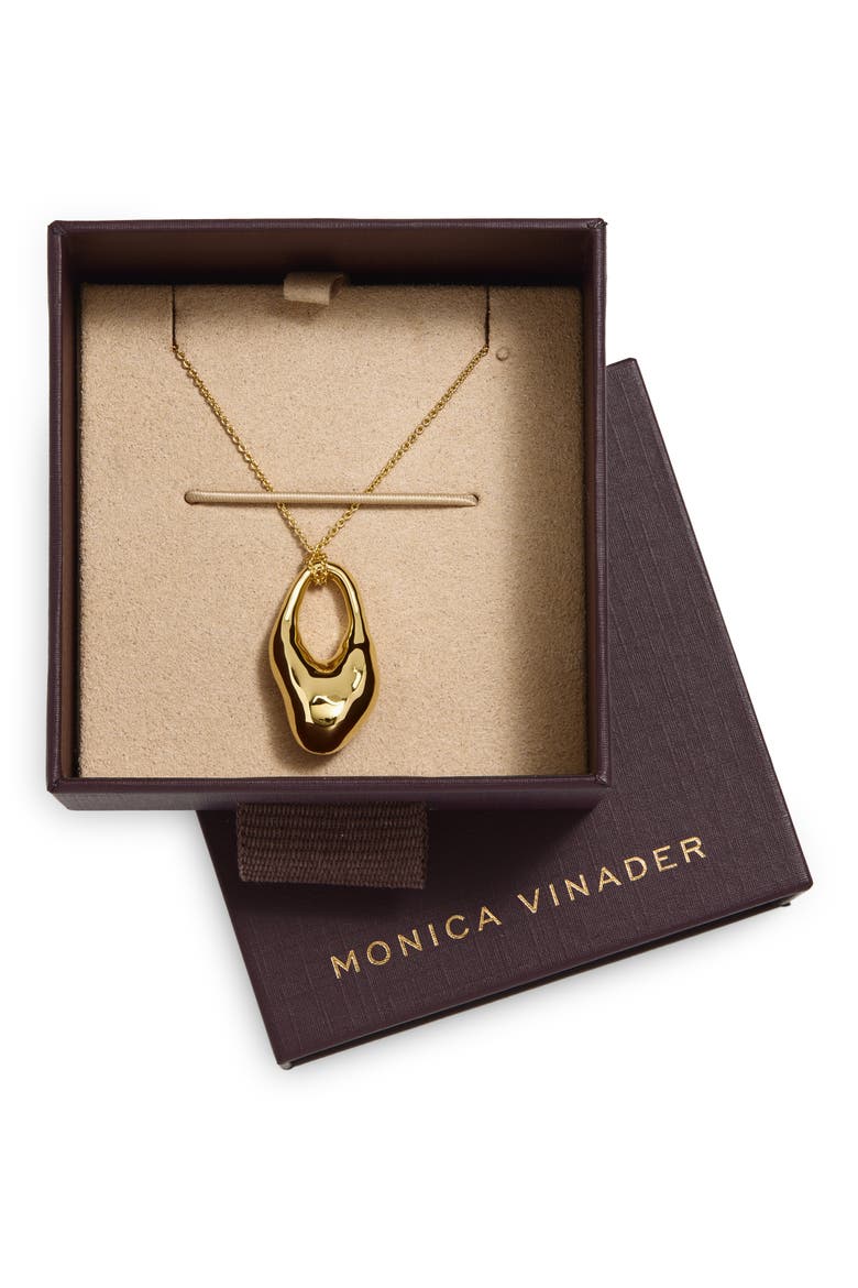 Antica Bold Pendant Necklace, Alternate, color, 18CT GOLD VERMEIL