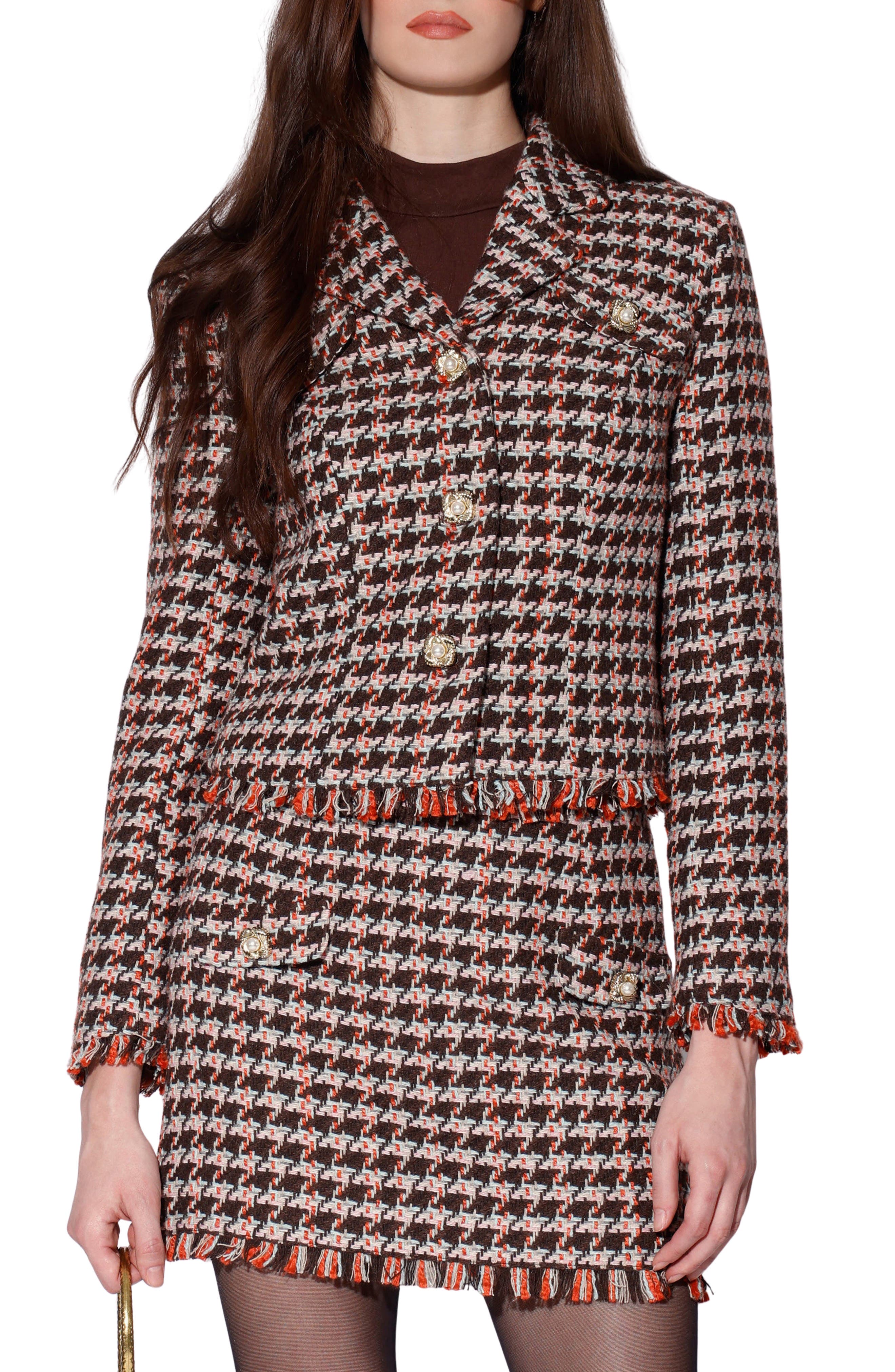 Walter Baker Veronica Tweed Blazer