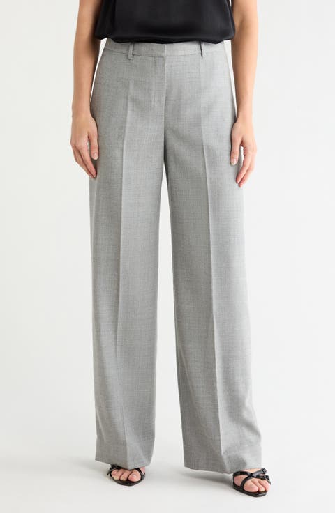 Sleek Wool Trousers