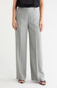 Theory Sleek Wool Trousers