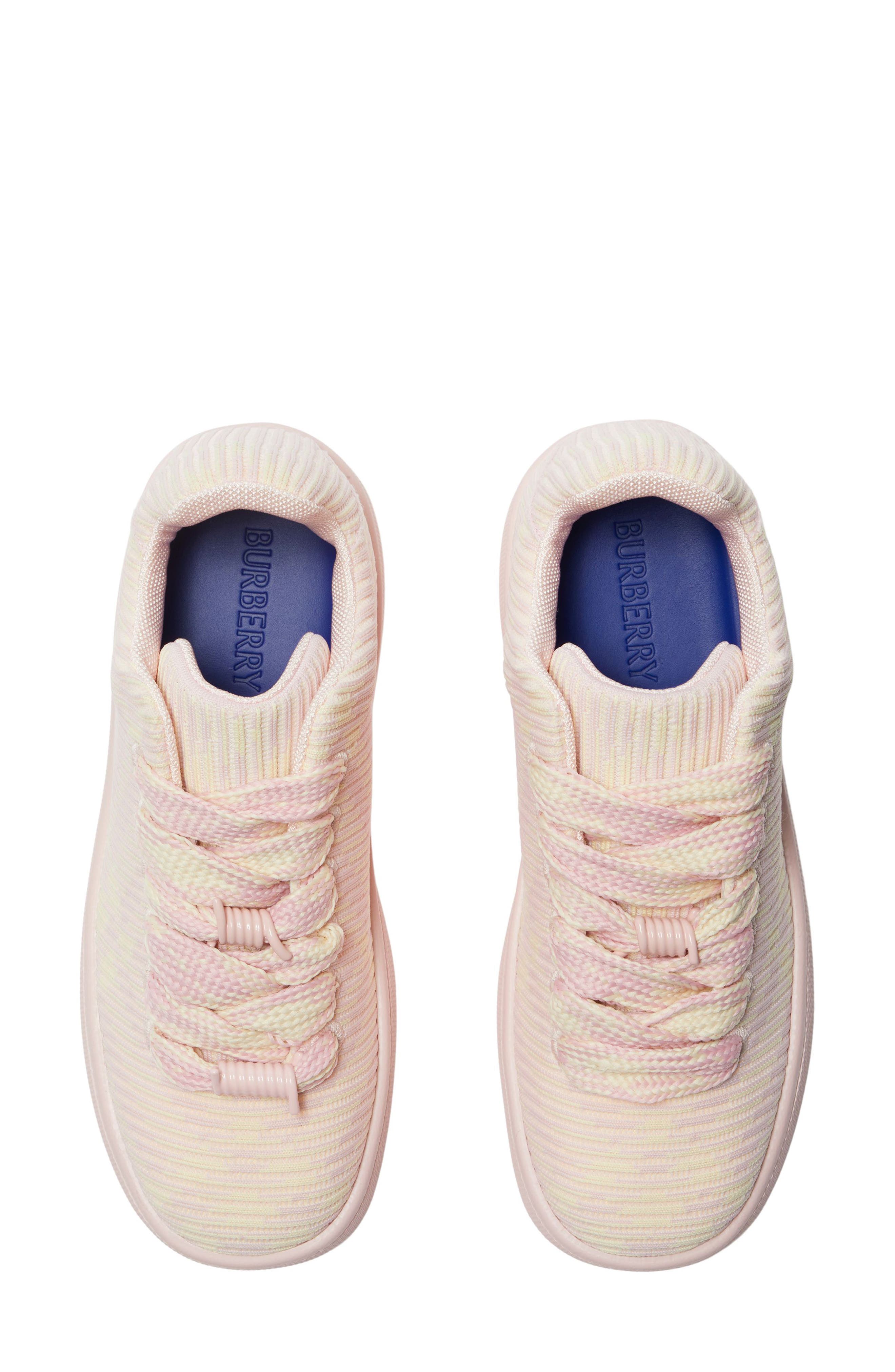 Burberry Knit Sneaker, Alternate, color, 