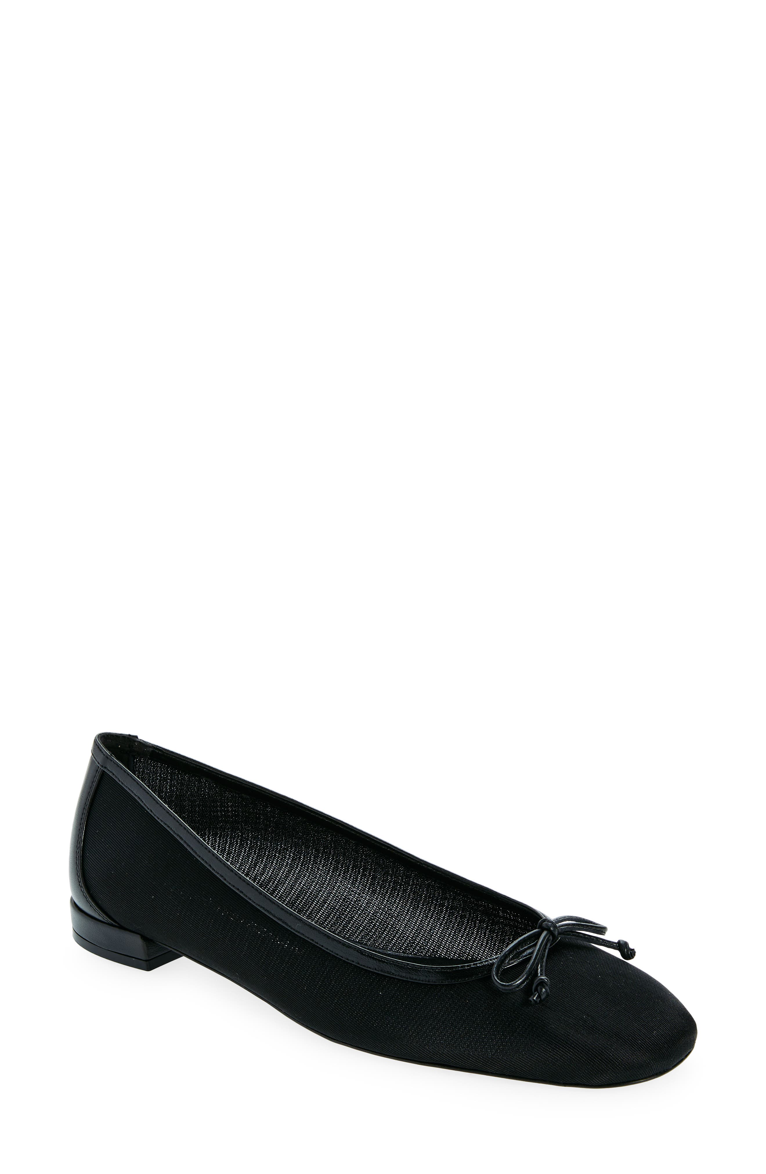 Stuart Weitzman Arabella Mesh Ballet Flat, Main, color, 