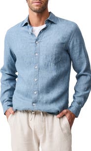 Rodd & Gunn Coromandel Button-Up Linen Shirt