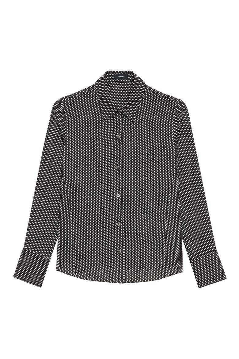 Classic Slim Fit Button-Up Shirt, Alternate, color, BLACK MULTI