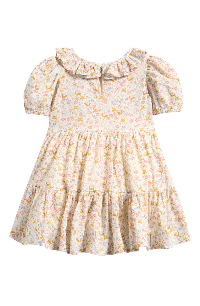 Pehr Kids' Floral Tiered Organic Cotton Dress, Alternate, color, Floret