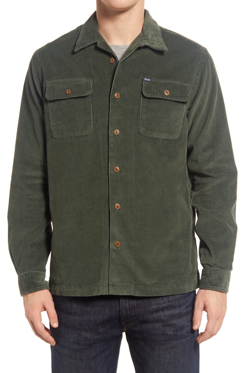 Polo Ralph Lauren Corduroy Shirt Jacket, Alternate, color, 