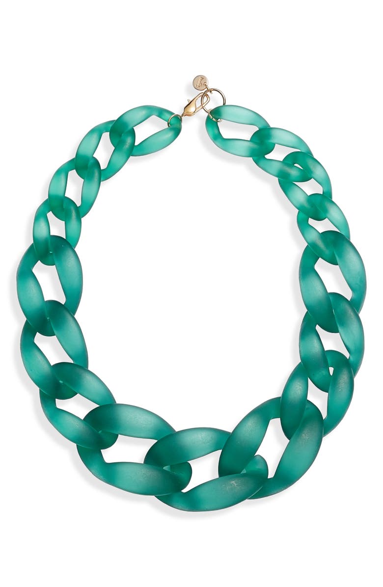 Knotty Links Necklace, Main, color, 