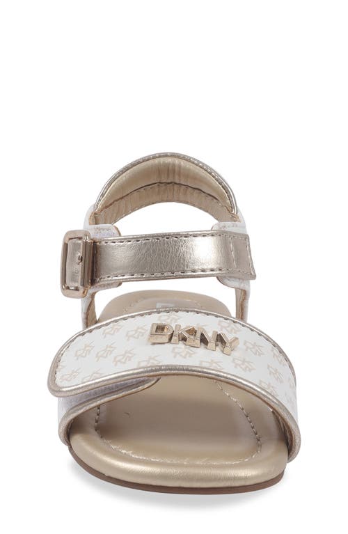 Dkny Toddler Girls Huston Hollyn Sandal In Ivory