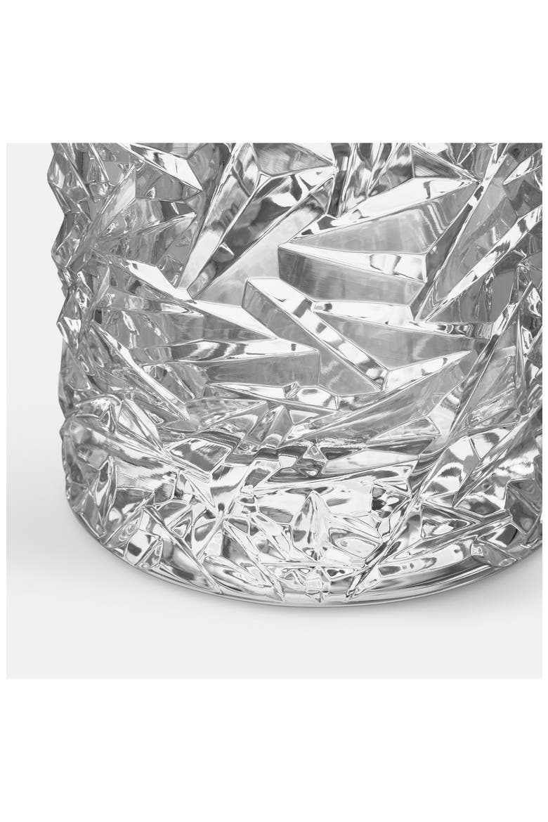 Carat Lower Cut Crystal Vase, Alternate, color, CLEAR