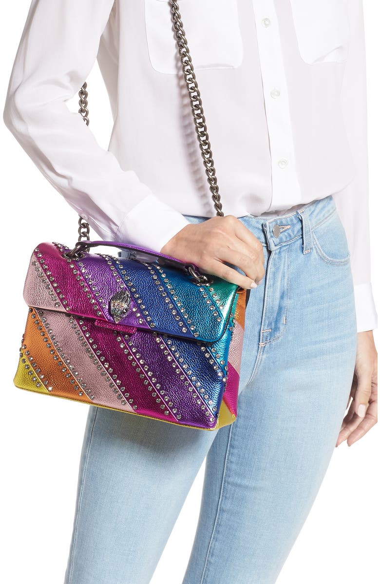 Kurt Geiger London Crystal Kensington Shoulder Bag, Alternate, color,