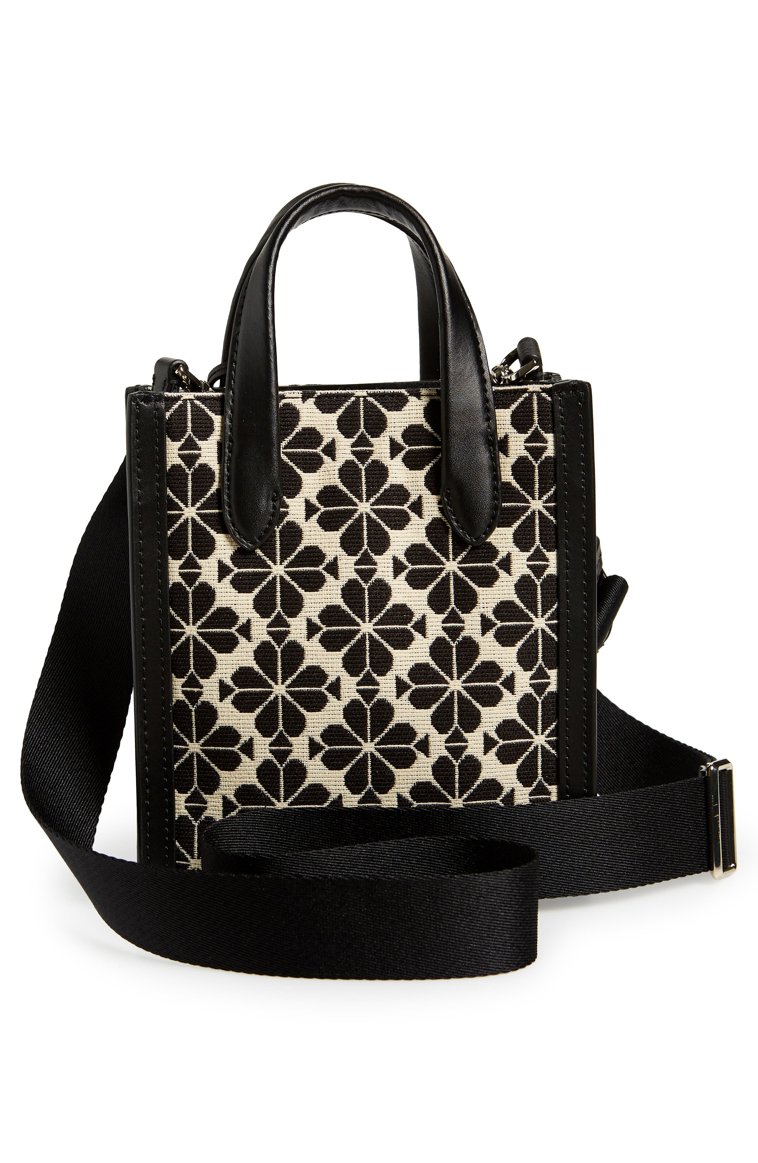 Kate Spade New York manhattan spade flower jacquard tote, Alternate, color, 