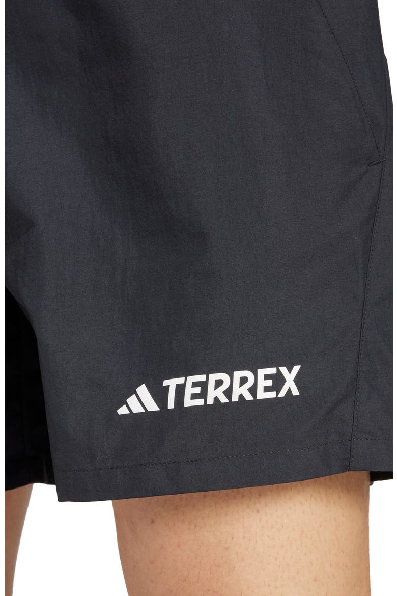 Terrex Trail Shorts, Alternate, color, BLACK
