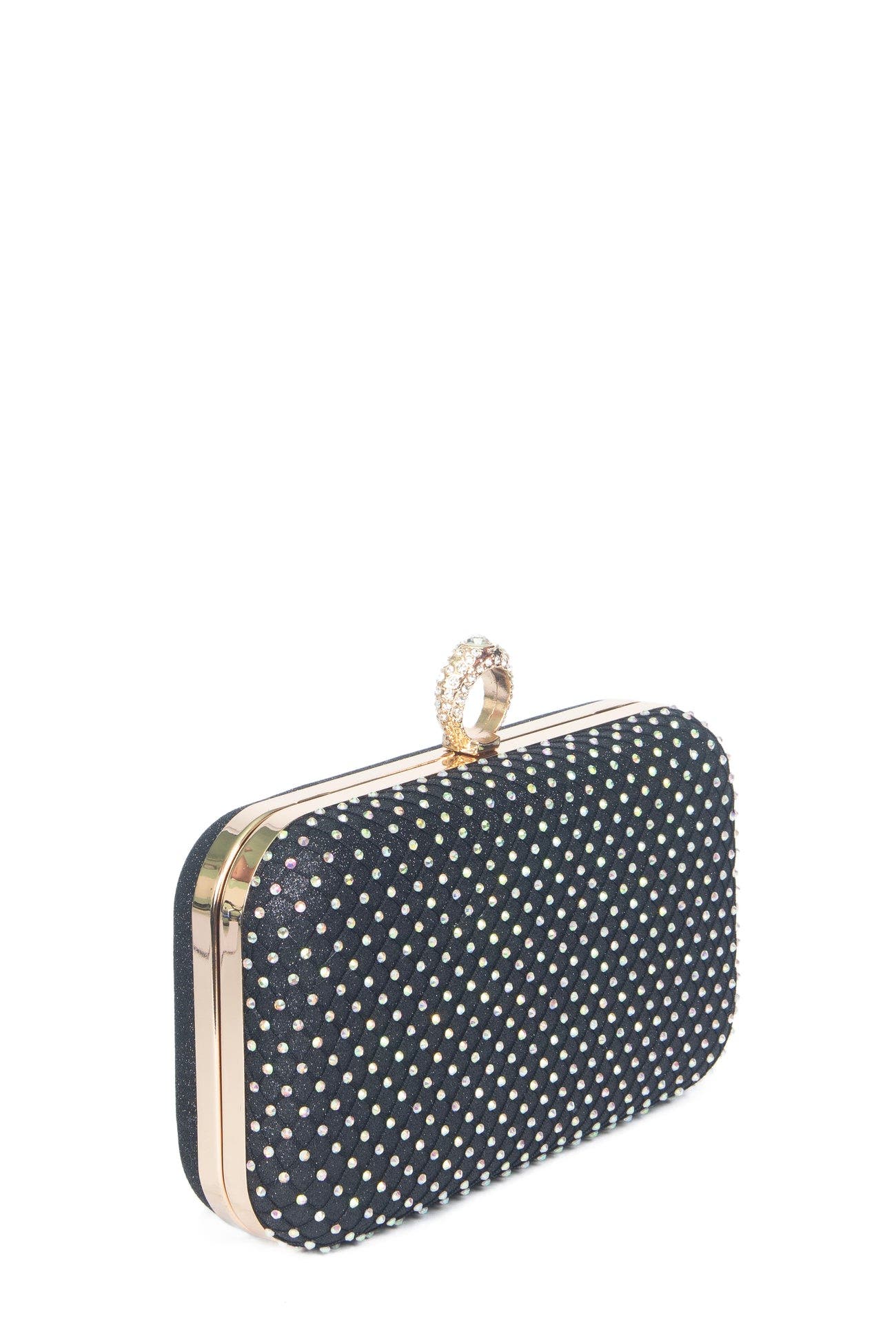 Lauren Lorraine Terri Clutch, Alternate, color, Black