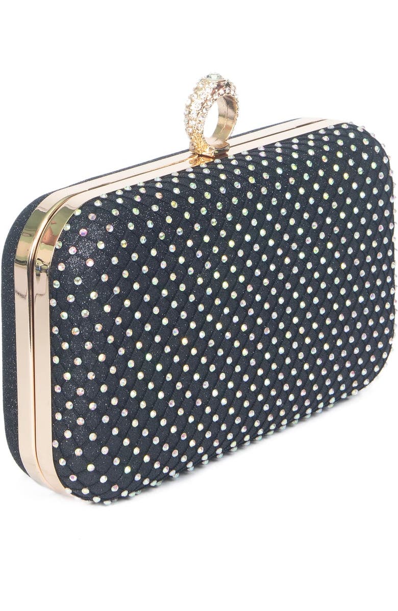 Lauren Lorraine Terri Clutch, Alternate, color, Black