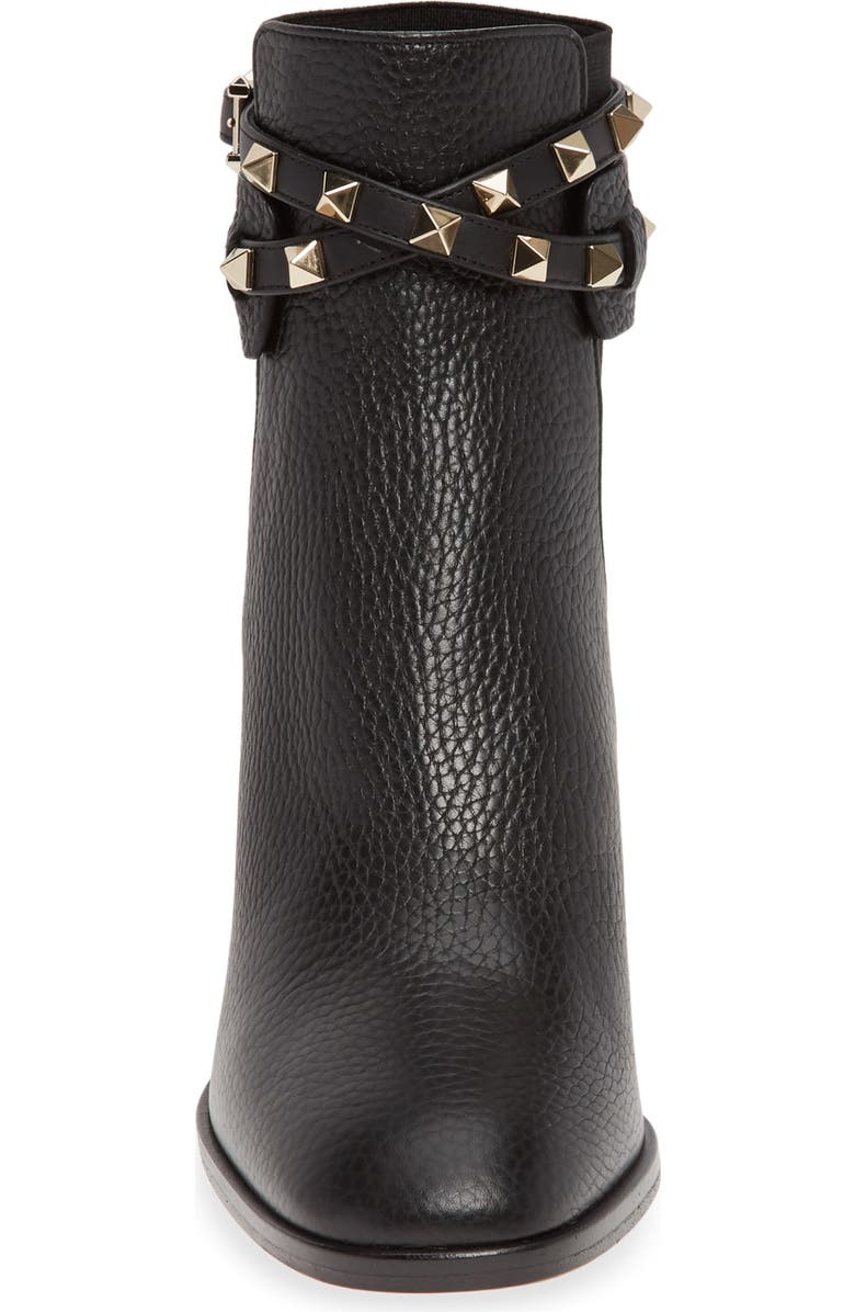Valentino Garavani Beatle Rockstud Wrap Bootie, Alternate, color,